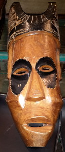 Extra Large Carved Mask