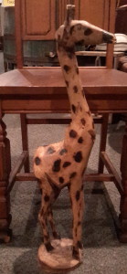 Carved Giraffe